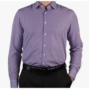 Nautica Men's Performance Slim Fit Dress Shirt, SZ XL # J-332